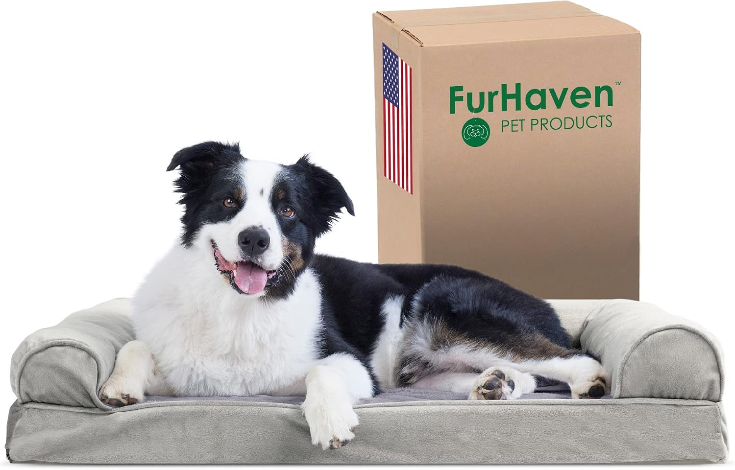 furhaven-orthopedic-dog-bed-for-large-dogs-sofa-style-with-cool-gel-top-foam-with-a-solid-orthopedic-foam-base-for-joint-support-removable-washable-cover-jumbo-xl-plush-suede-gray