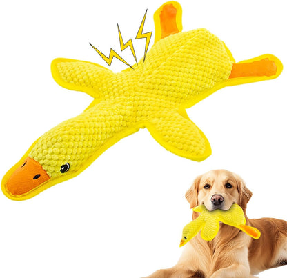 No Stuffing Dog Squeak Toys, 3 Pack Chew Toys for Small to Large Puppies | Durable Puppy Teething Toys, Interactive to Keep Pets Busy, Toss Fetch Tug Play, Best Birthday Gift12