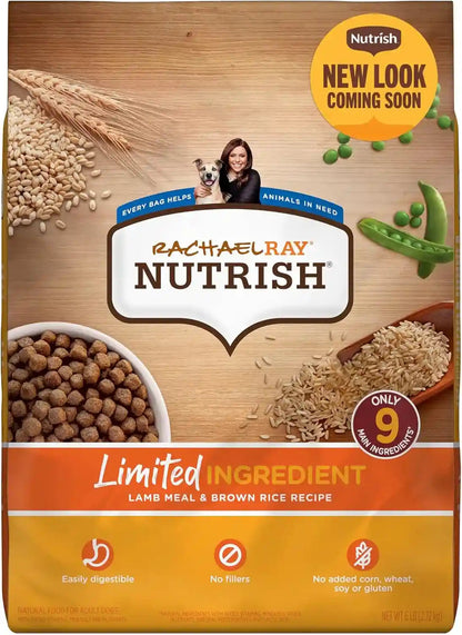 Nutrish Limited Ingredient Dry Dog Food, 28 Lb. Bag, (Rachael Ray)14