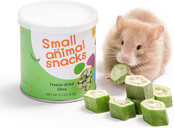 Niteangel Hamster Snack & Treats Toy - Freeze-Dried Tofu No Additive | Delivers Essential Vitamins & Minerals- Small Animal Natural Treat for Dwarf Syrian Hamsters Gerbils Mice Degus or Small Pets12