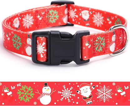 Reflective Dog Collar with Buckle Adjustable Safety Nylon Collars for Small Medium Large Dogs, Pink M | Breathable Nylon Collars for Small Medium Large Dogs, No Chafing on Walks and Outdoor Hikes, Metal D-Ring, Night Safety24