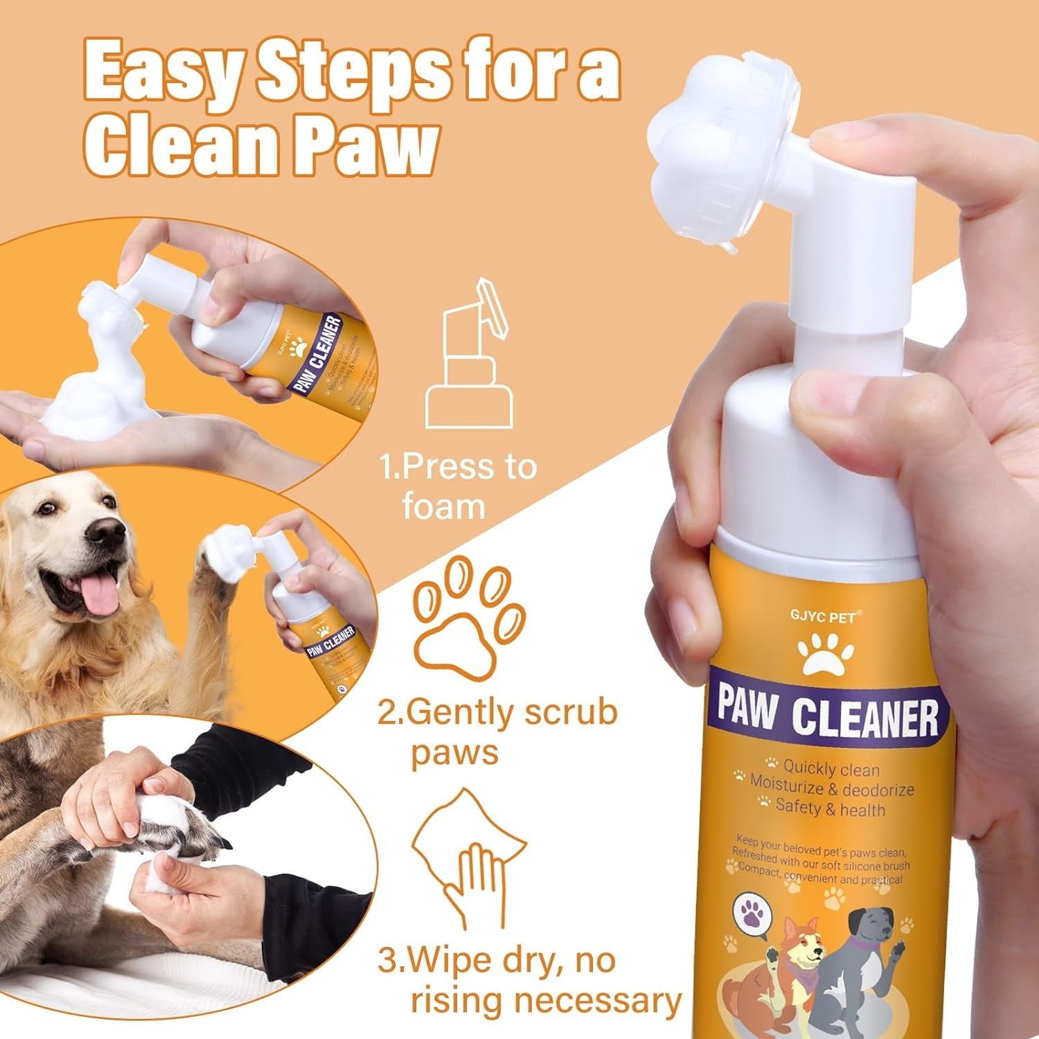 paw-cleaner-for-dogs-and-cats-magic-foam-clean-paws-no-rinse-foaming-cleanser-dry-shampoo-foot-cleaner-brush-with-rose-extract-odor-control-wash-good-for-puppy