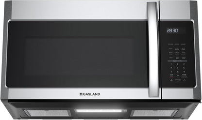 30 Inch over the Range Microwave, 1.9 Cu.Ft, 11 Power Levels | 1000W, 400 CFM Fan, One-Touch Cooking, Two-Stage Cooking, over Range Microwave Stainless Steel1