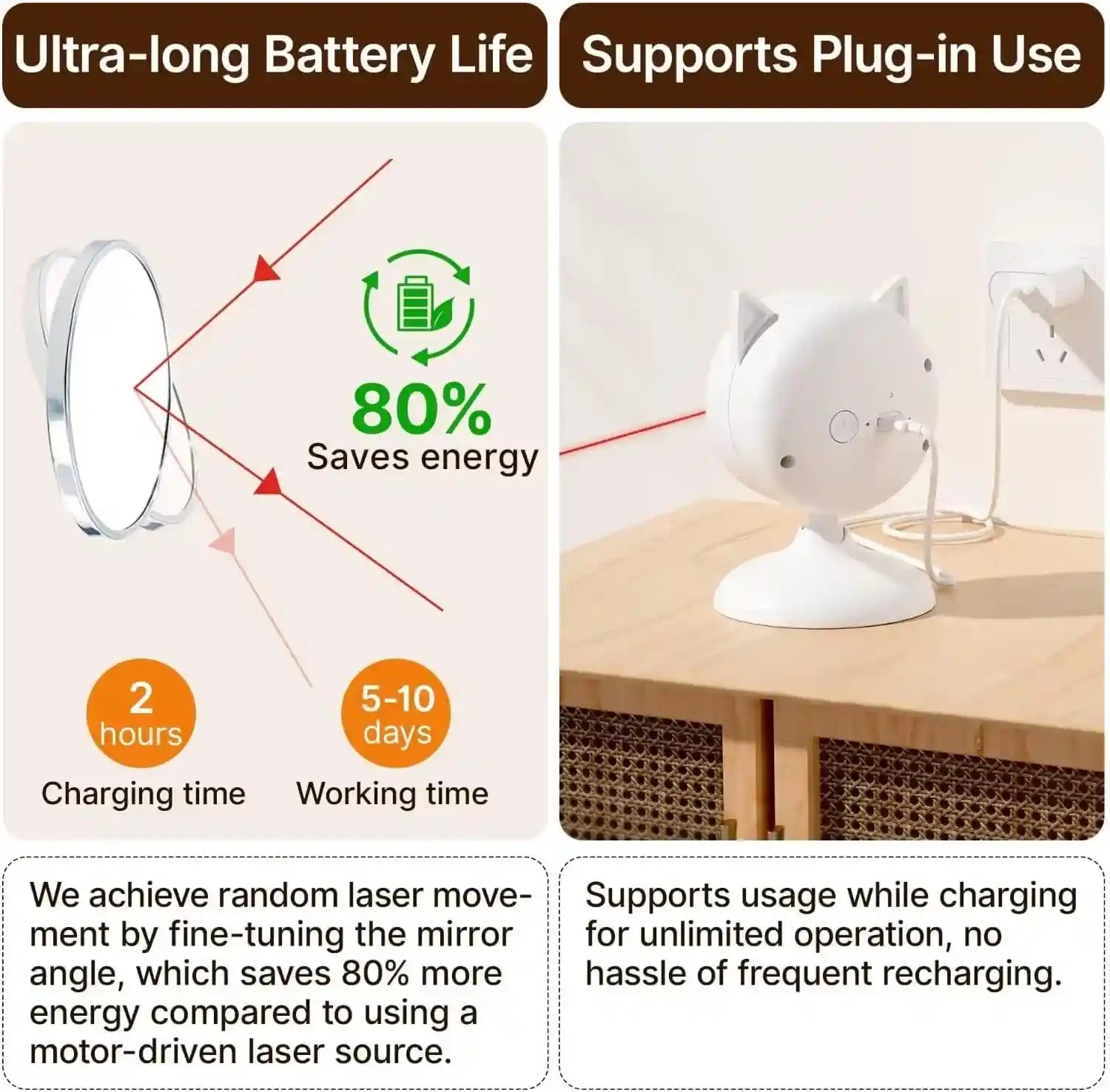 potaroma-smart-sensor-cat-laser-toys-interactive-motion-activated-truly-random-trjajectory-clamp-design-automatic-chargeable-kitten-toy-indoor-exercise-cream-white-motion-activated-truly-random-trjajectory-clamp-design-automatic-chargeable-kitten-toy-indoor-exercise-cream-white
