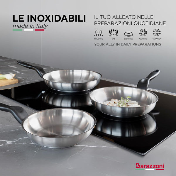 the Inoxidabili Saltapasta Wok, 28 Cm, Black, Stainless Steel (278109728)2