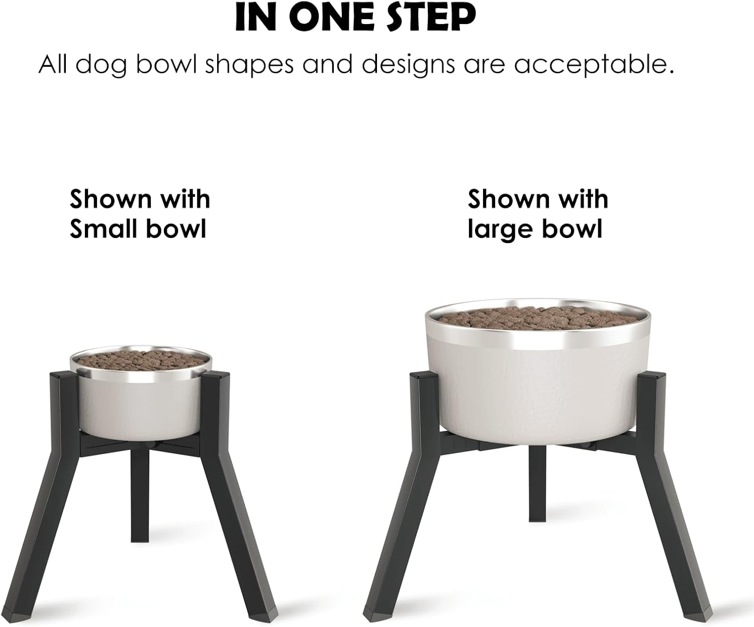 dog-bowl-stand-for-medium-large-dogs-adjustable-width-elevated-dog-bowls-7-10-6-raised-dog-food-water-bowls-11-inch-tall-single-holder-black-bowl-not-included