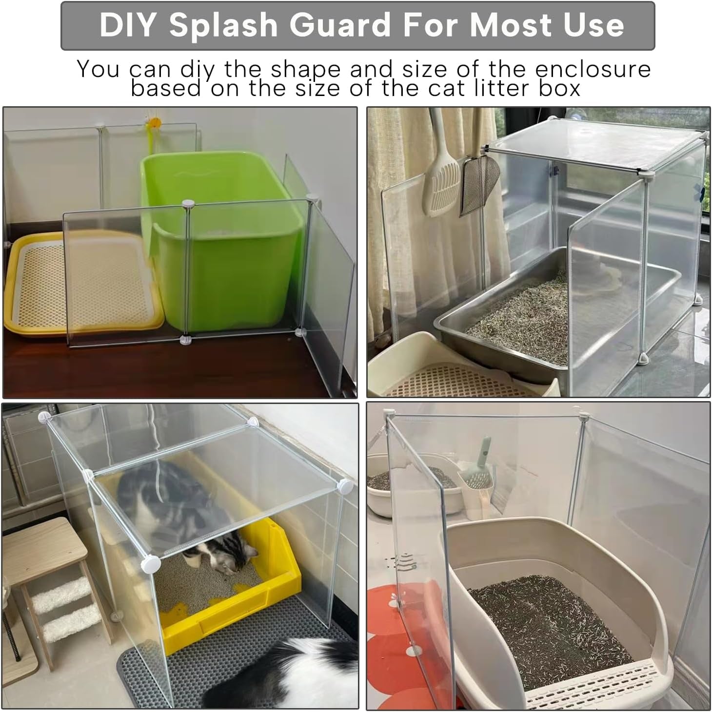 keyide-high-wall-cat-litter-box-splash-guard-diy-cat-litter-pan-siding-kitten-litter-tray-pee-shield-dog-scatter-barrier-24l-x-19w-x-16h-keep-floor-clean