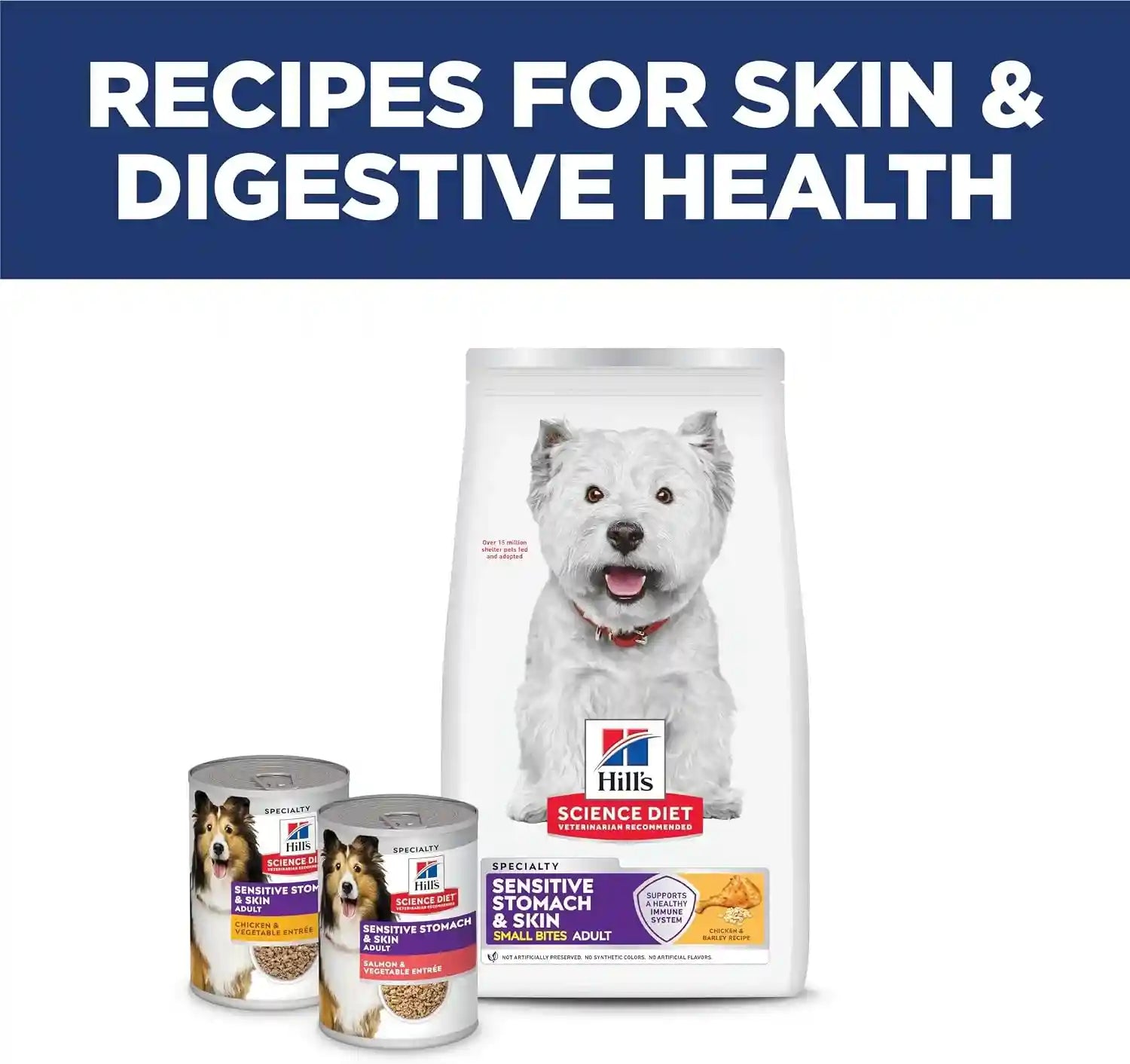 hills-science-diet-sensitive-stomach-skin-small-bites-dry-dog-food-1-veterinarian-recommended-adult-formula-chicken-recipe-15-lb-bag