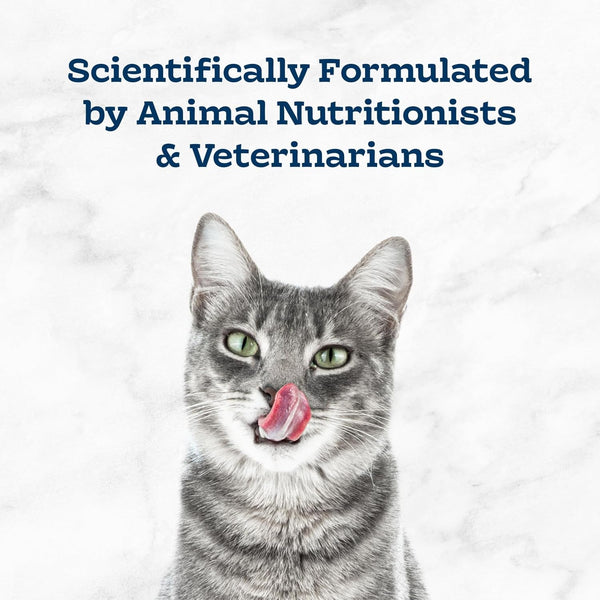 Blue Buffalo Tastefuls Mini Purées Natural Cat Treats, Chicken, Tuna, Salmon Variety Pack, 0.5 Oz. Single Servings, 24-Count5