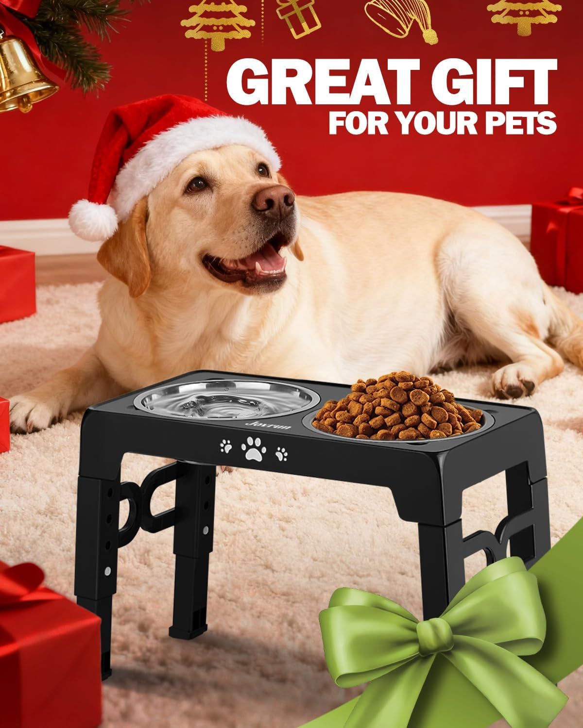jovrun-elevated-dog-bowls-for-medium-large-size-dogs-non-slip-dog-feeder-with-1-stainless-steel-dishes-1-slow-feeder-bowl-5-heights-adjustable-raised-bowls-to-3-15-8-66-9-84-11-02-12-2