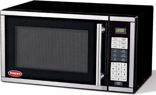 TUNDRA MW Series Truck Microwave Oven - Durable 120V RV Truck Countertop Oven with 20L/0.7 Ft³ Capacity, 6 Auto-Cook Programs, Child Lock, LCD Display, Control Panel, Timer Function - MW7001