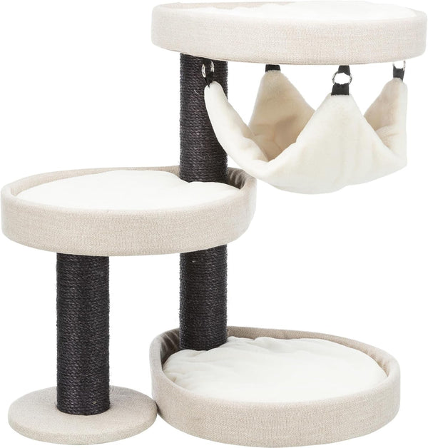 Trixie Fonda Cat Scratching Post 39 Inch - Cat Scratcher with Soft Fabric Covering Base and Durable Sisal Rope - for Large Cats with Condo Base and Platform - in Gray7