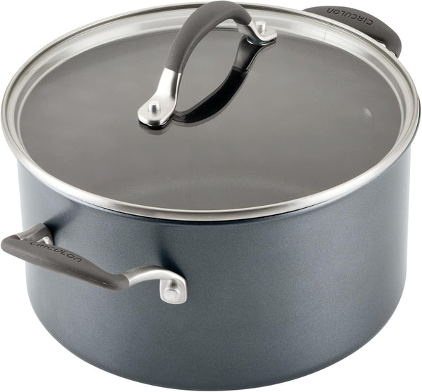 A1 Series with Scratchdefense Technology Nonstick Induction Cookware/Pots and Pans Set, 10 Piece - Graphite9