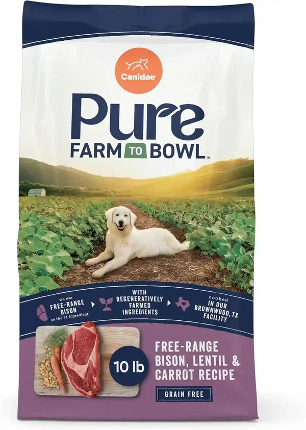 Canidae Pure Farm to Bowl Dry Dog Food - Balanced Nutrition for Adult Dogs - Limited Ingredient Formula - Grain, Wheat & Soy-Free - 22 Lb - Wild-Caught Salmon & Sweet Potato Recipe14