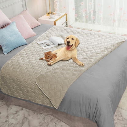 Ameritex Waterproof Dog Bed Cover Pet Blanket for Furniture Bed Couch Sofa Reversible145