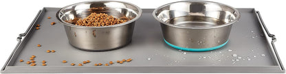 PEGGY11 Deep Stainless Steel Anti-Slip Dog Bowls - 2-Pack, 3 Cups8