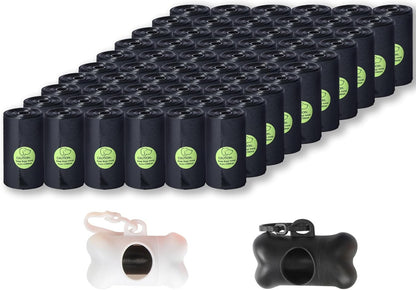 DREAM&GLAMOUR Dog Poop Bags 1200 Count | Value Pack,Strong Poop Bags for Dogs,60 Rolls,20 Doggy Bag per Roll,Each Measures 9 X 13 Inches,Guaranteed Leak-Proof1