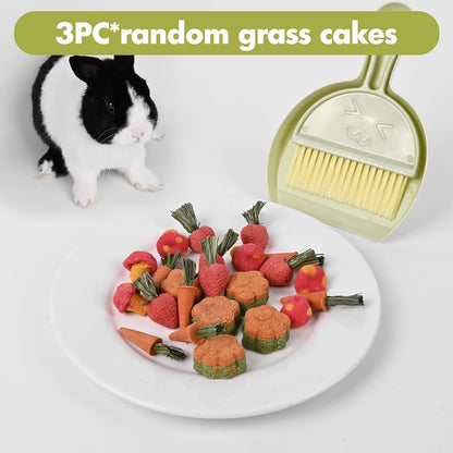 Large Rabbit Litter Box Bunny Potty Training Corner Litter Pan with Drawer Comes with Liners Rabbit Pee Pads, Small Animal Bedding Toilet for Adult Guinea Pig, Ferret, Hamster, Bunnies6