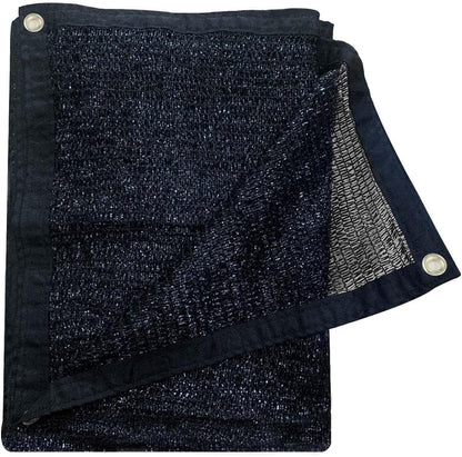 Sun Shade Cloth with Grommets for Garden, 55% 6.5X10Ft, Black | New HDPE. Blocks Sun Heat and UV. Grommets for Easy Setup. Breathable and Tear-Resistant. for Garden Flower Plant Greenhouse.1