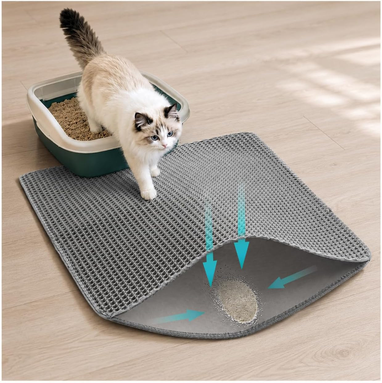 cat-litter-mat-for-indoor-cats-eva-double-layer-litter-box-mat-washable-for-easy-cleaning-cat-rug-collects-litter-and-prevents-liquid-leakage-gray-23-6-15-7inch