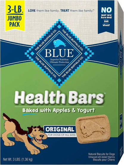 Blue Buffalo Health Bars Pumpkin & Cinnamon Crunchy Dog Biscuits, Oven-Baked with Pumpkin & Natural Ingredients, Healthy Dog Treats with No Artificial Flavors or Preservatives, 16 Oz.40