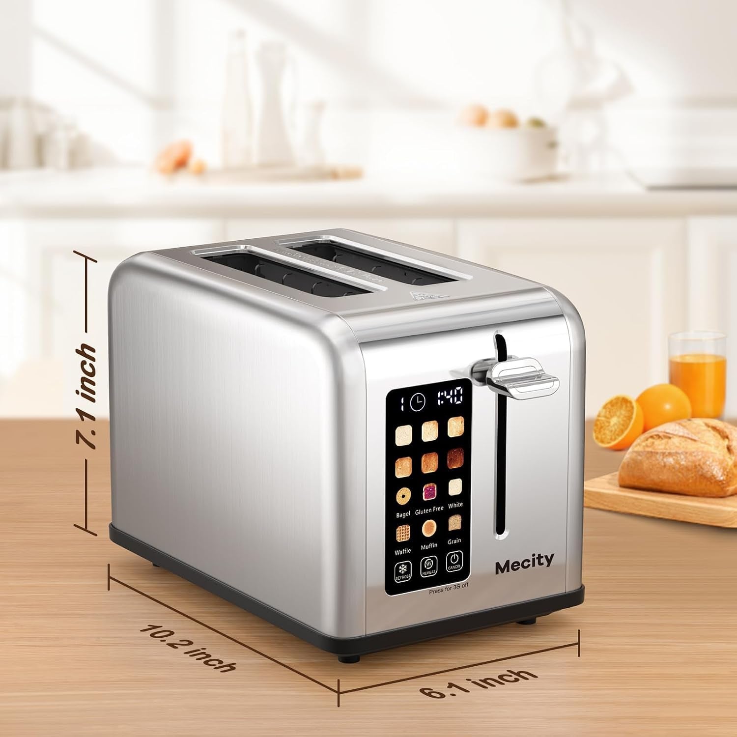 2-slice-toaster-touch-screen-1-5-wide-slot-stainless-steel-smart-bread-toaster-for-bagel-muffin-waffle-gluten-free-breads-timer-defrost-reheat-120v-825w