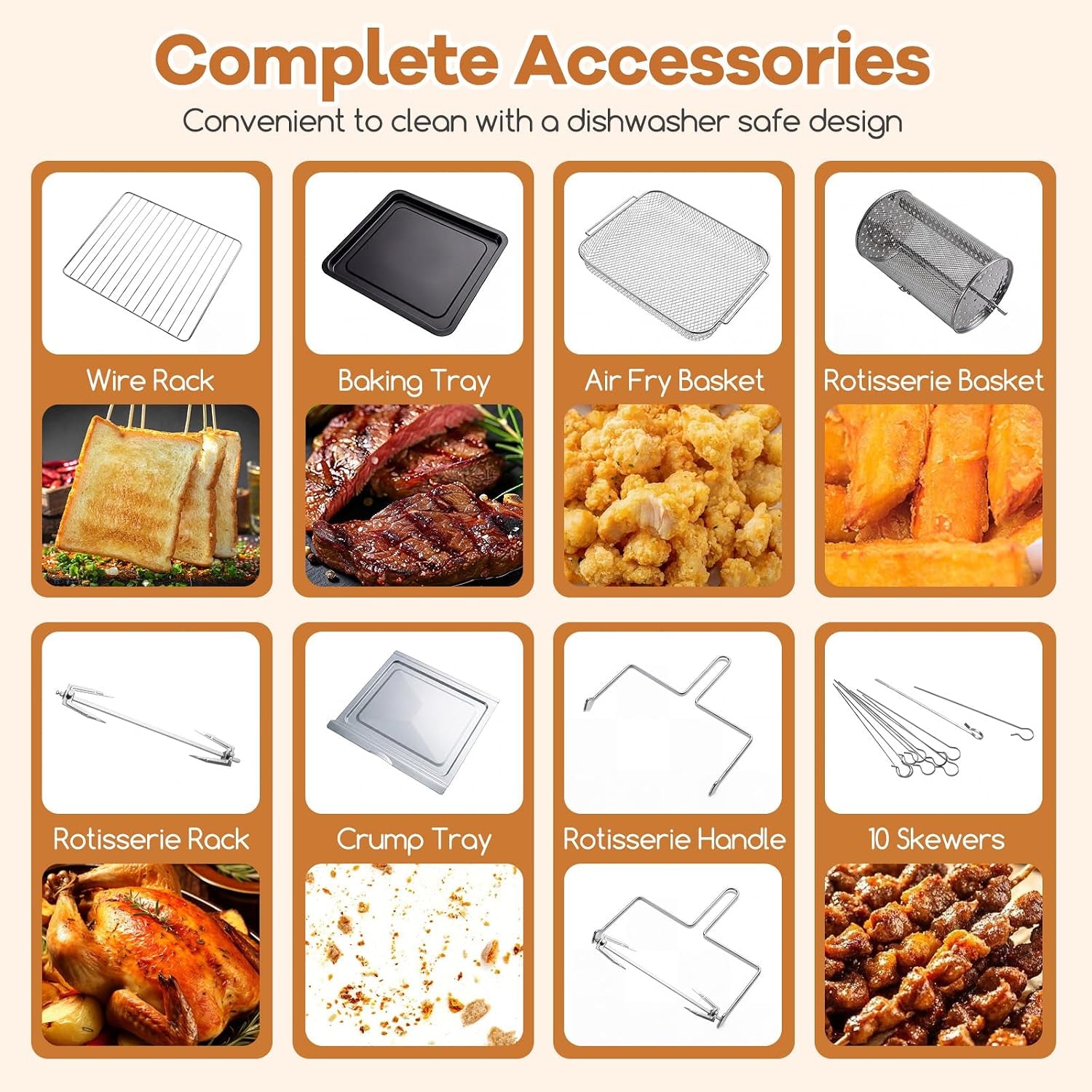 14-in-1-air-fryer-toaster-oven-combo-countertop-convection-oven-1700w-stainless-steel-bake-rotisserie-dehydrate-defrost-functions-26-qt-large-capacity-60-minute-timer-accessories