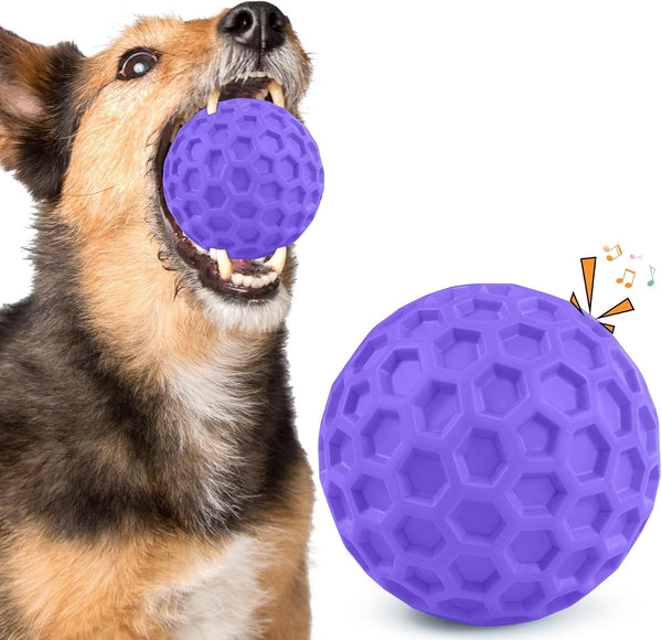 Tough Dog Chew Toys for Aggressive Chewers, Indestructible Dog Balls for Aggressive Chewers, Squeaky Balls for Dogs, Squeaky Toys for Large Dogs, Funny Heavy Duty Ball9