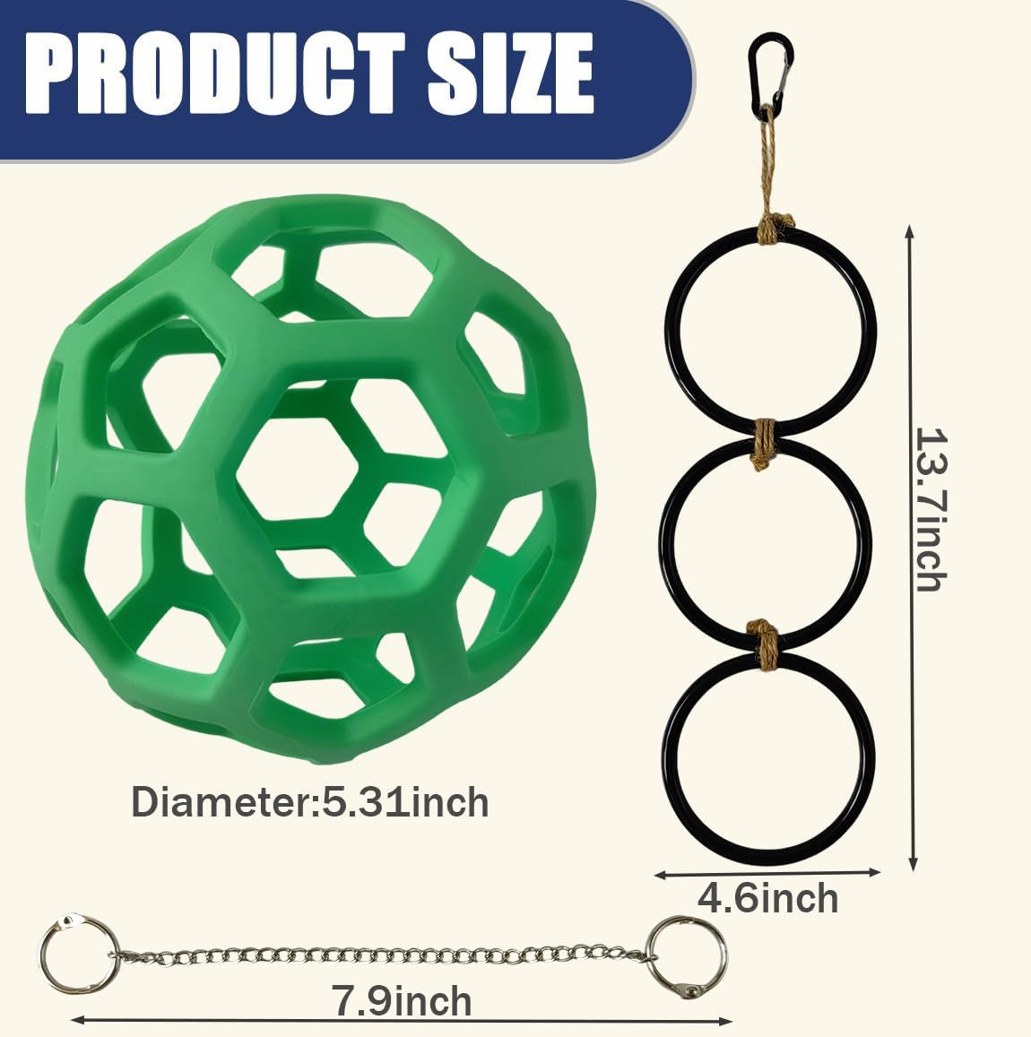 snake-enrichment-toys-ball-jungle-gym-ball-and-enrichment-rings-for-small-ball-python-corn-snakes-reptiles-climbing-toy-snake-exploring-climbing-accessories