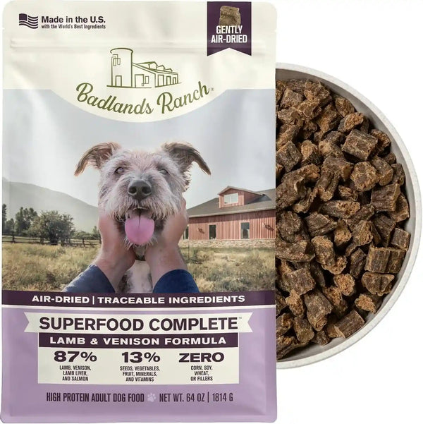 BADLANDS RANCH by Katherine Heigl – Superfood Complete Air-Dried Beef Dog Food – High Protein with Superfoods for Daily Wellness & Consistent Nutrition – 24 Oz18