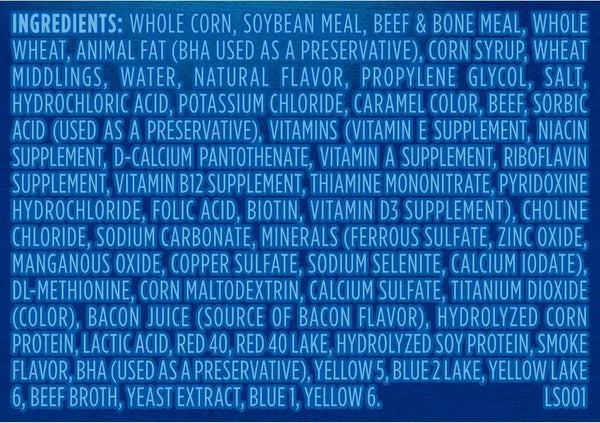 Kibbles 'N Bits Dry Dog Food, Savory Bacon & Steak Flavor for Adult Dogs 16 Lb. Bag9