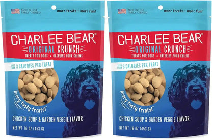 Charlee Bear Dog Training Treats, Cheese & Egg Recipe, Low Calorie (Under 3 Calories), Limited Ingredient Crunchy Dog Treats, 16 Oz. Resealable Bag18