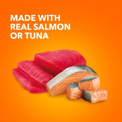 IAMS Perfect Portions Cuts in Gravy Wet Cat Food, Tuna & Salmon, 12 Count | Tuna & Salmon Cuts in Gravy, 2.6 Oz. Snap-Peel-Serve Twin Packs, Vitamin E Immune Support, Prebiotic Fiber, Made in USA6