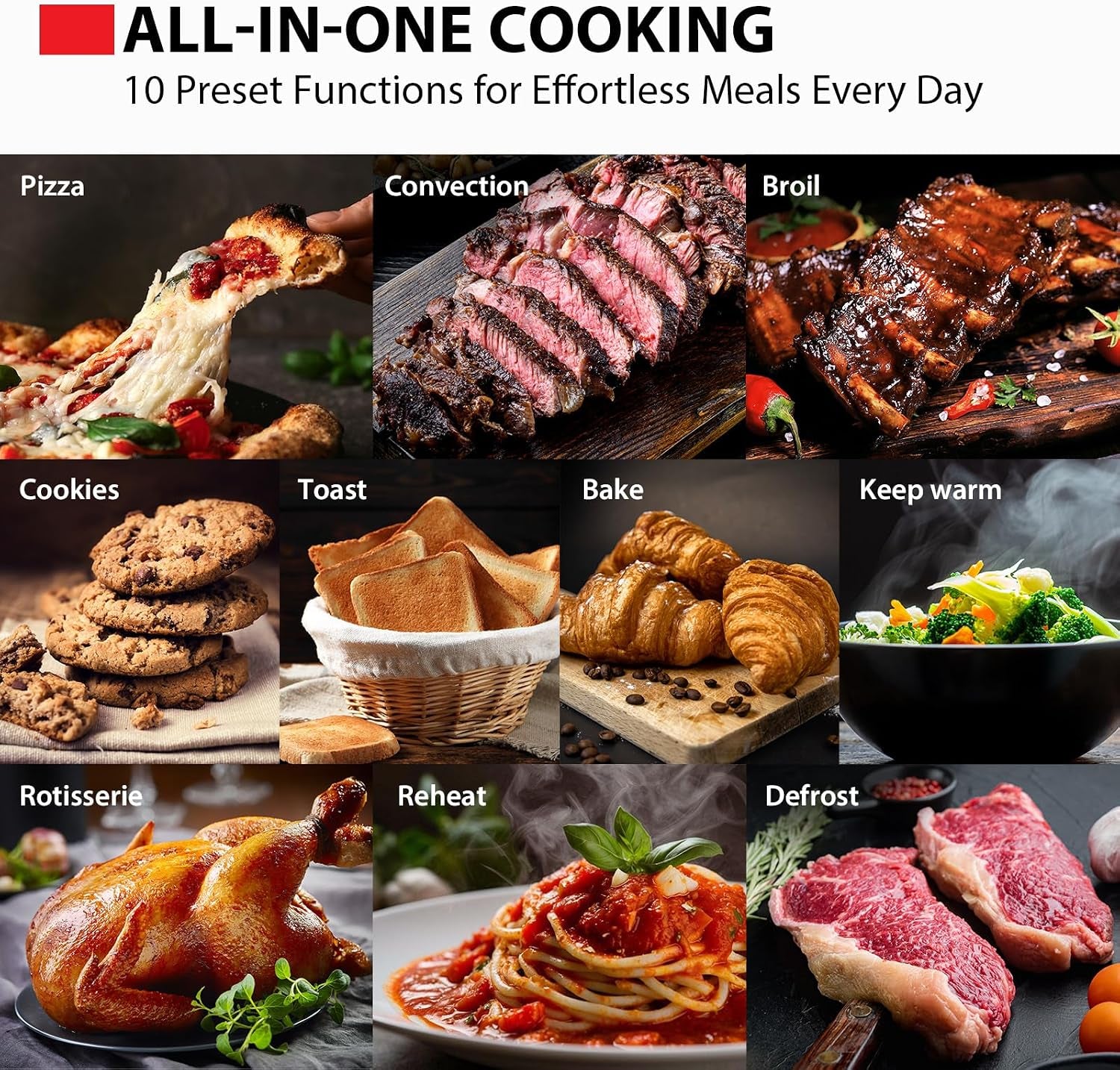 10-in-1-convection-toaster-oven-6-slice-countertop-oven-1500w-bake-broil-rotisserie-pizza-functions-lcd-knob-controls-6-accessories-with-toast-1500w-stainless-steel