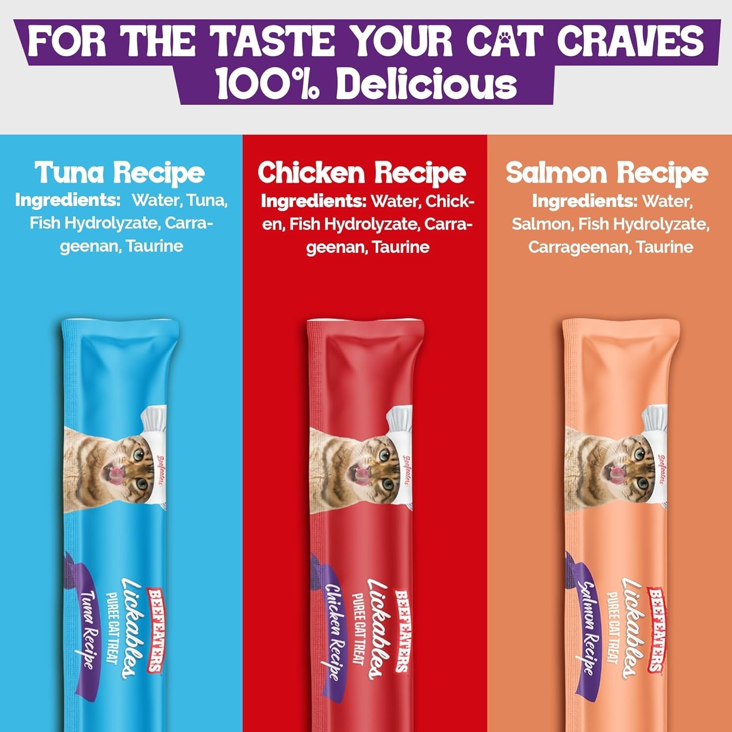 beefeaters-lickable-cat-treats-48-count-puree-squeeze-up-tubes-variety-pack-salmon-tuna-chicken-grain-free-taurine-enriched-high-moisture-for-picky-eaters-cat-treat-topper-or-snack