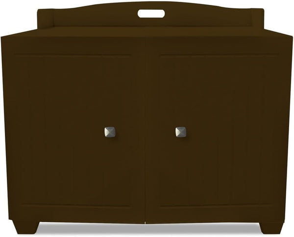 Furhaven Classic Hidden Litter Box Storage Container Cabinet - Espresso, One Size1