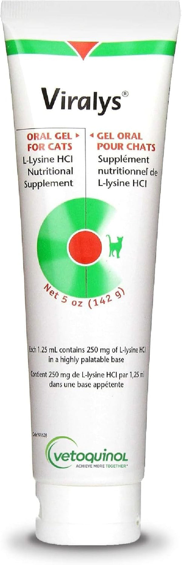 Vetoquinol Viralys - Lysine Supplement for Cats & Kittens - Supports Eye Wellness, Respiratory Health & Immune Strength - Flavored Oral Gel for Easy Feeding & Daily Use for Picky Eaters - 5Oz4