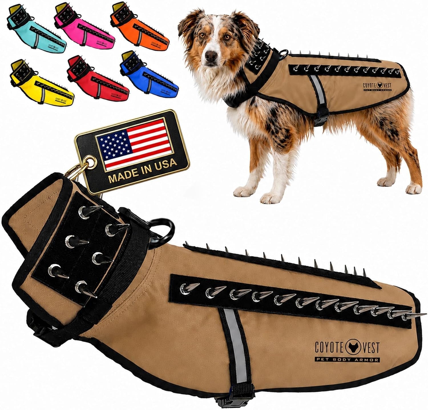 coyotevest-dog-harness-stab-resistant-coyote-vest-small-neon-pink-reflective-stab-resistant-vest-helps-protect-small-dogs-from-coyotes-aggressive-dogs-and-birds-of-prey-made-in-the-usa