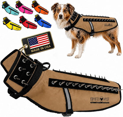 Coyotevest Dog Harness, Stab-Resistant Coyote Vest, Small, Neon Pink | Reflective Stab-Resistant Vest Helps Protect Small Dogs from Coyotes, Aggressive Dogs and Birds of Prey, Made in the USA17