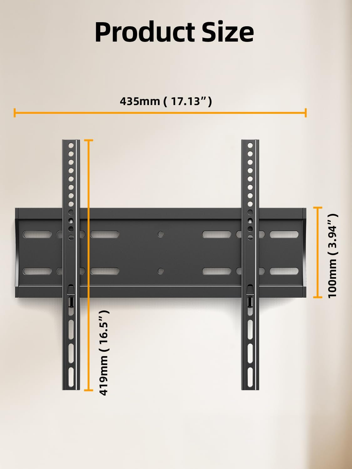 43-50-55-inch-fixed-low-profile-tv-wall-mount-for-24-65-inch-led-lcd-flat-curved-tvs-universal-wall-mount-bracket-with-safe-lock-max-vesa-400x400mm-up-to-99lbs-16-stud