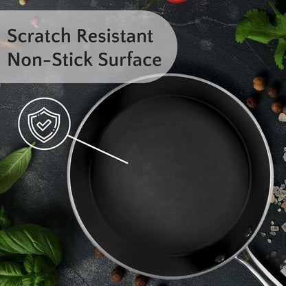 Ceramic Pots and Pans for Cooking - 10 Piece Cookware Set with Glass Lids, Rose Hammered Design, Elegant, Lightweight & Durable Non Stick Pans for All Stove Top Designs, Oven Use up to 500°F3
