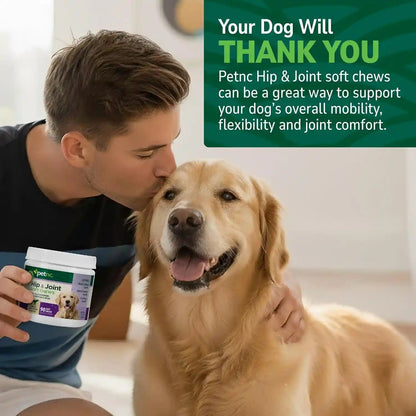 Petnc Natural Care Hip and Joint Soft Chews for Dogs, 90 Count - 27591 | Glucosamine Chondroitin MSM Dog Chews with Hyaluronic Acid, Liver Flavored Bone & Joint Support Supplement, for All Breeds5