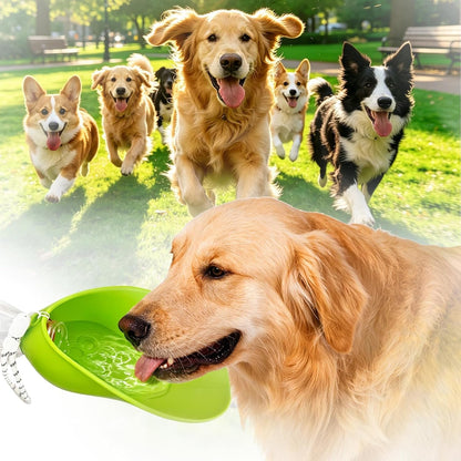 2Pcs Portable Dog Water Bottle Attachment, Slip-On Pet Water Bowl for Walks | Silicone Dog Drink Dispenser, Fits Openings 26Mm+ Water Bottles, Ideal for Daily Hiking & Travel, Quick Rinse & Easy Setup9