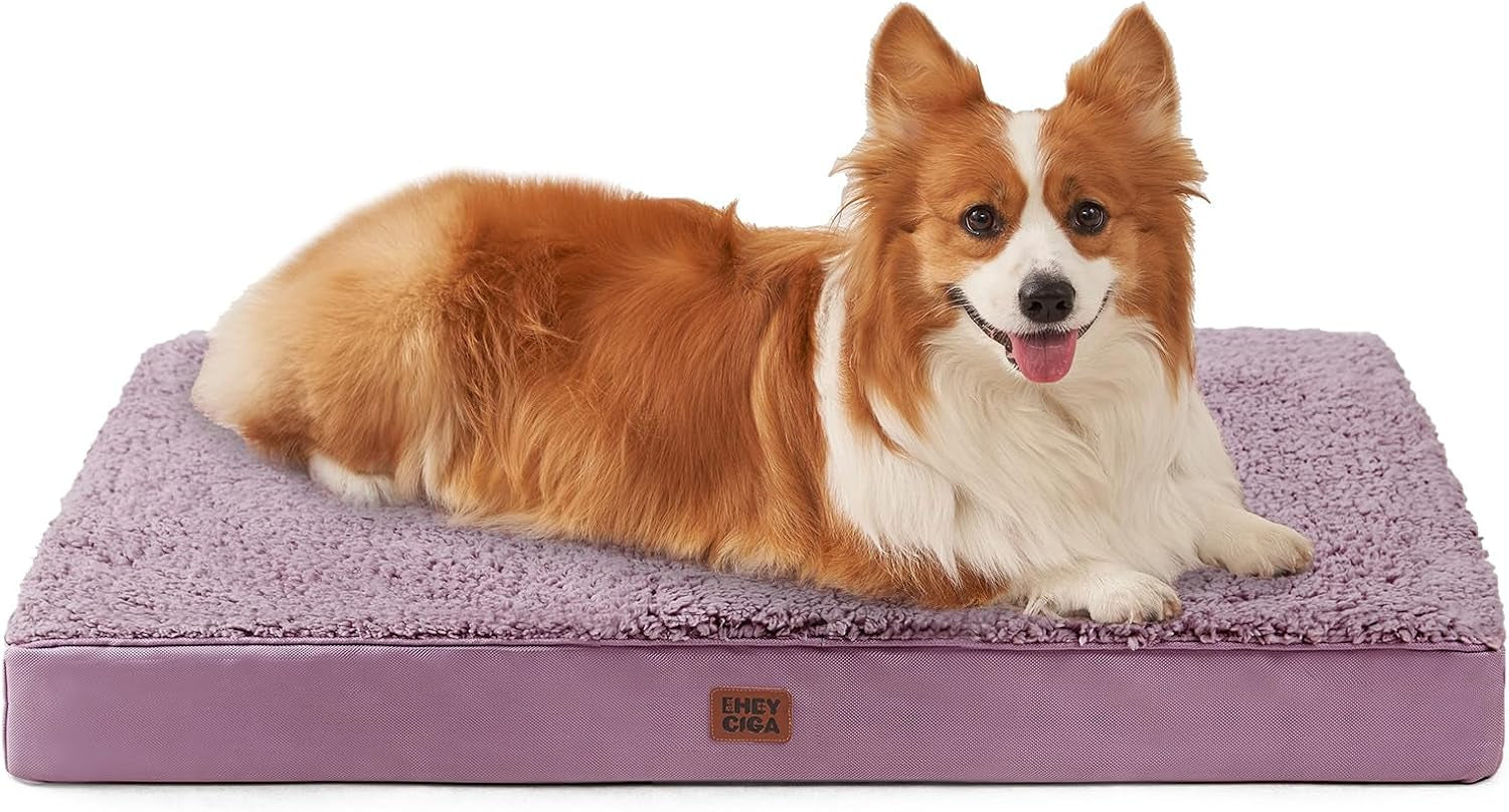 eheyciga-orthopedic-dog-bed-large-with-removable-washable-cover-grey-41x27-egg-crate-foam-support-durable-oxford-fabric-non-slip-bottom-machine-washable-soft-waterproof-plush-pet-bed-mat-for-crate