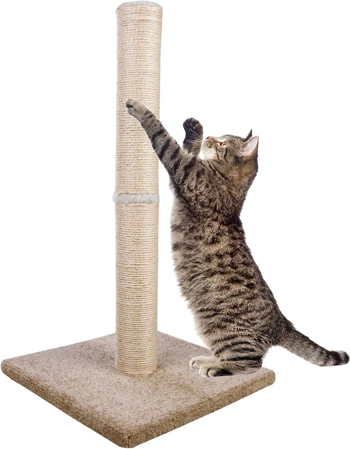 cat-scratching-post-carpet-tall-big-sisal-rope-cat-scratch-pole-for-cats-and-kittens-stable-carpeted-heavy-base-beige-yellow