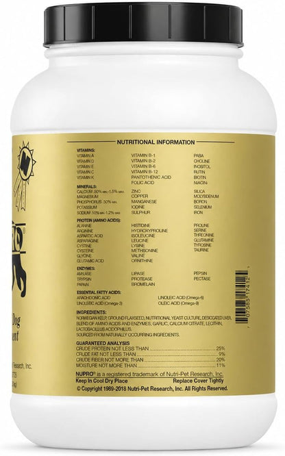 Nupro Natural Dog Supplement | Daily Wellness Support2