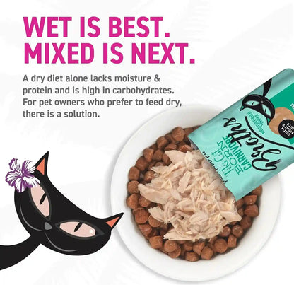 Tiki Cat Born Carnivore Broths, Tuna Recipe, Hydration and Flavor Supplement Cat Food Topper, 1.3 Oz. Pouch (Pack of 12)7