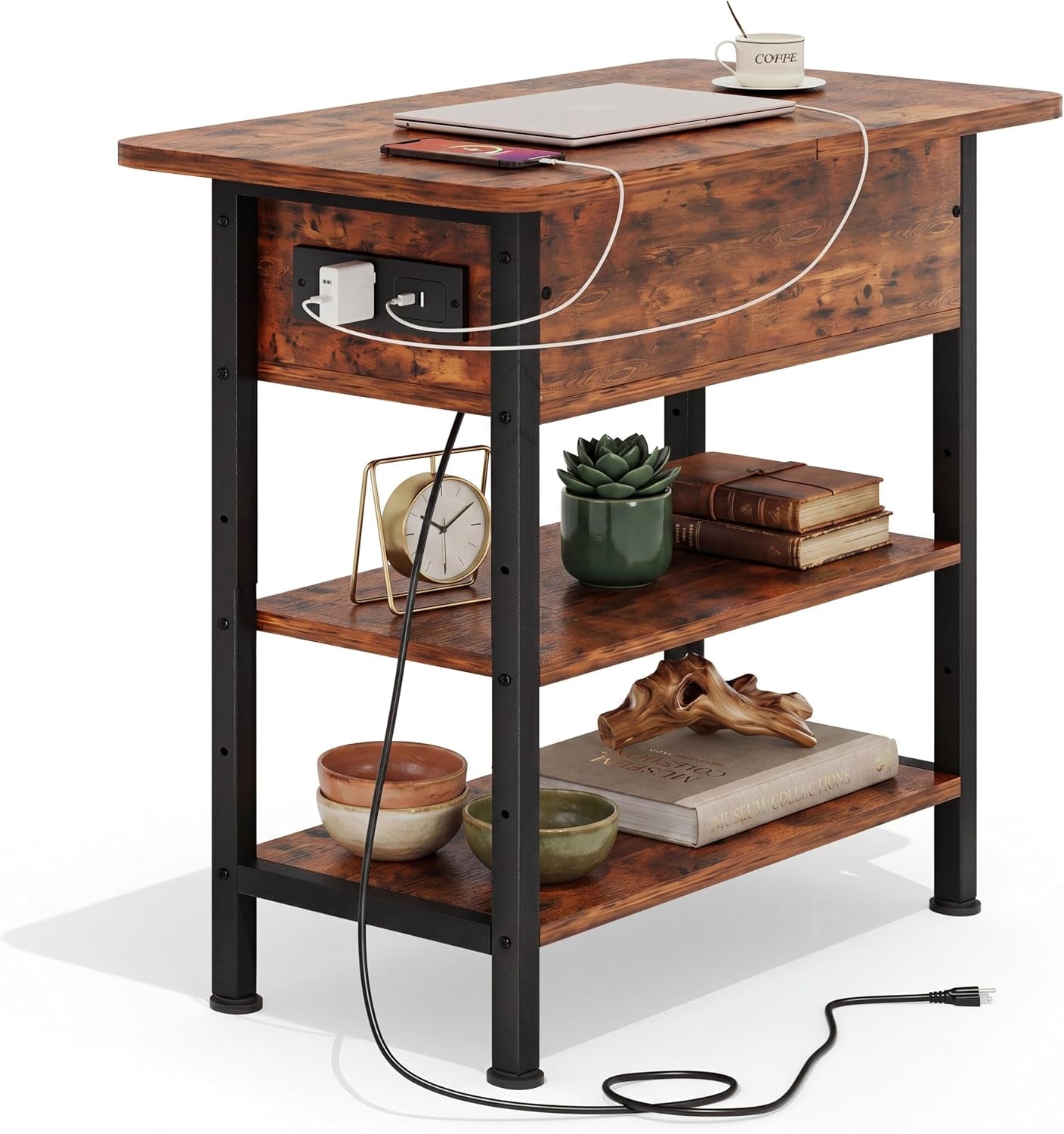 end-table-with-charging-station-flip-top-side-table-with-usb-ports-and-outlets-3-tier-small-side-table-with-storage-for-small-space-end-tables-for-living-room-bedroom-rustic-brown