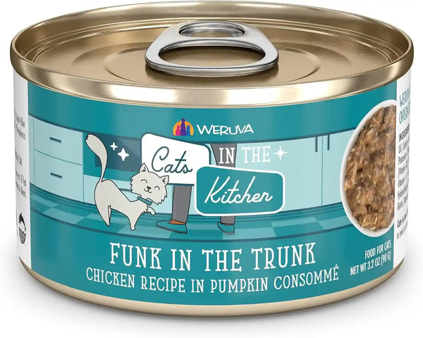Weruva Cats in the Kitchen, Kitchen Cuties Variety Pack, Wet Cat Food, 3.2Oz Can (Pack of 12)17