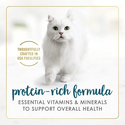 Purina Fancy Feast Senior Wet Cat Food 7 Years plus Tuna Feast in Gravy Minced - (Pack of 24) 3 Oz. Cans4